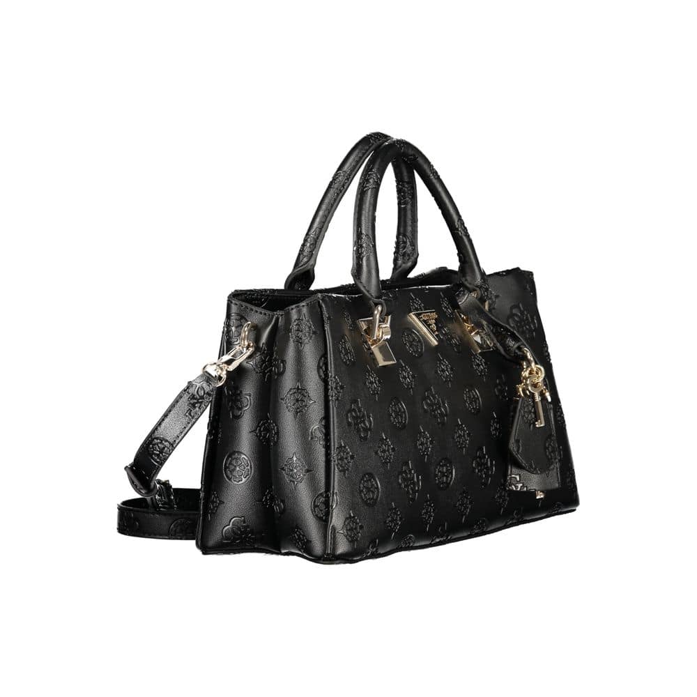 Guess Jeans Black Polyurethane Women Handbag - Image 3