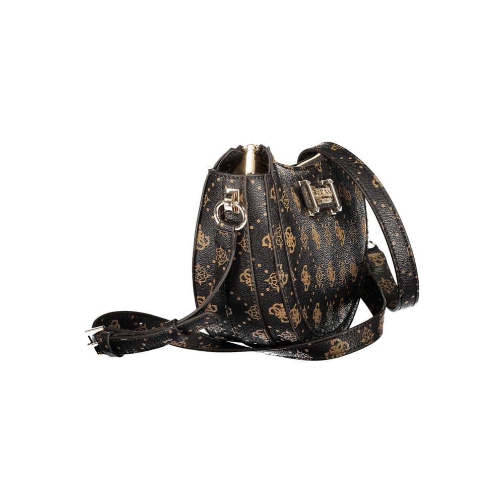 Guess Jeans Marrone Poliuretano Women Handbag - Image 3