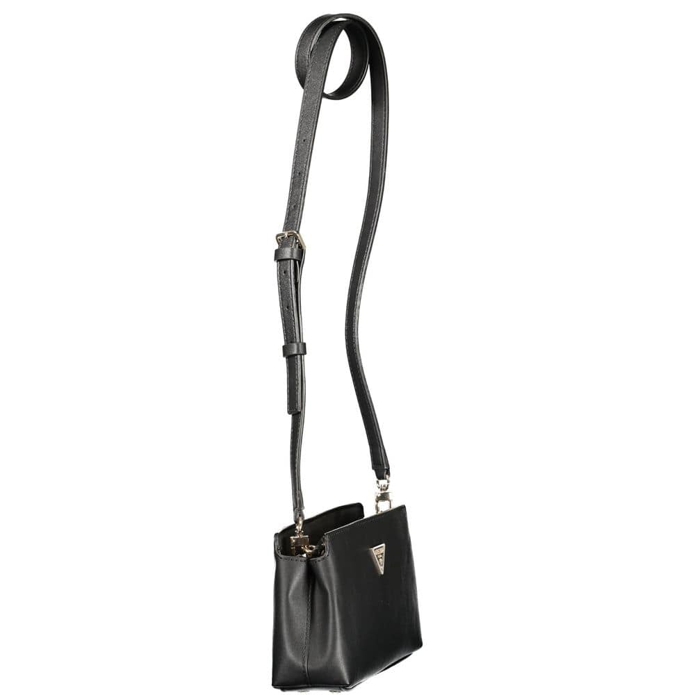 Guess Jeans Nero Poliuretano Female Shoulder Bag - Image 3