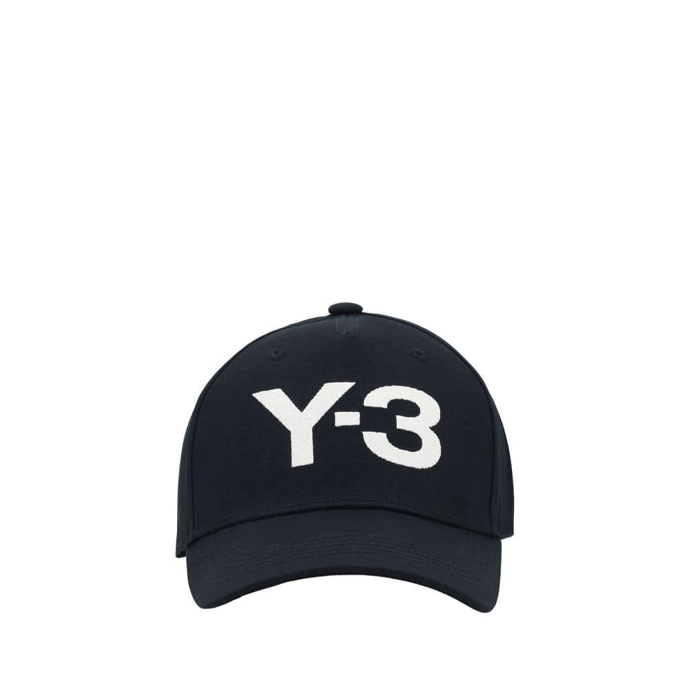 Y-3 Black Cotton Cap (Baseball Hat)