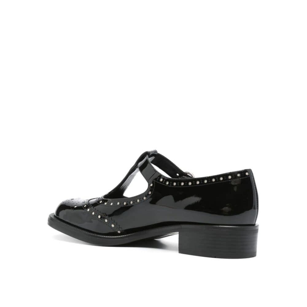 Miu Miu Black Calfskin Ballet Flats - Image 3