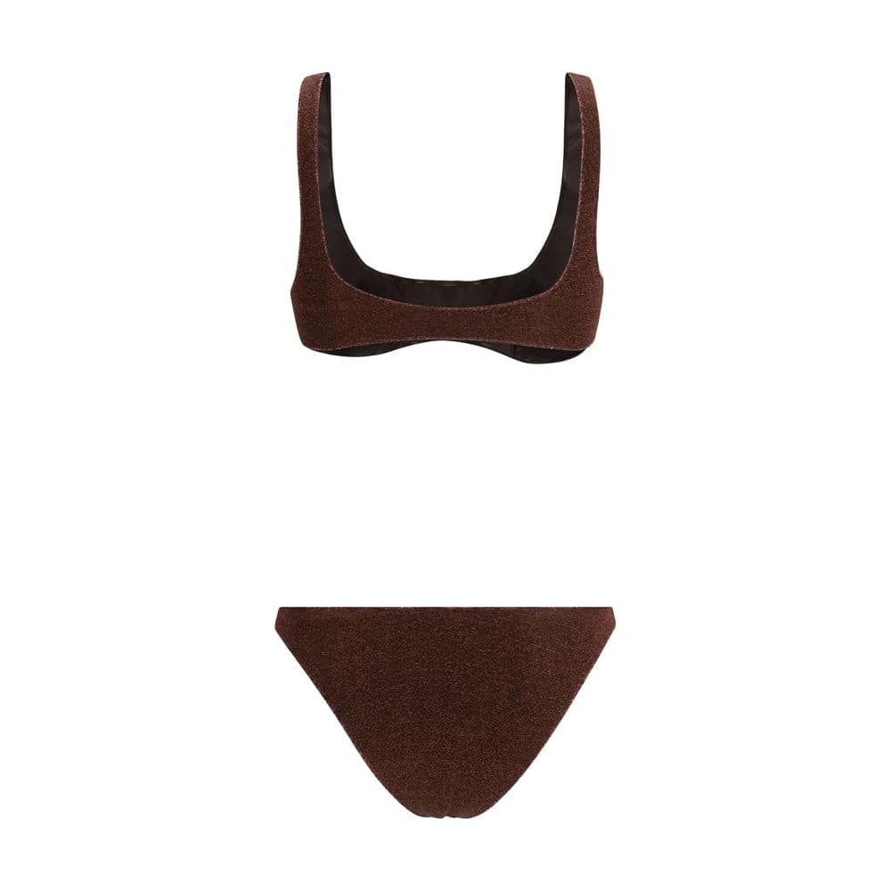 Oséree Brown Polyamide Bikini - Image 2