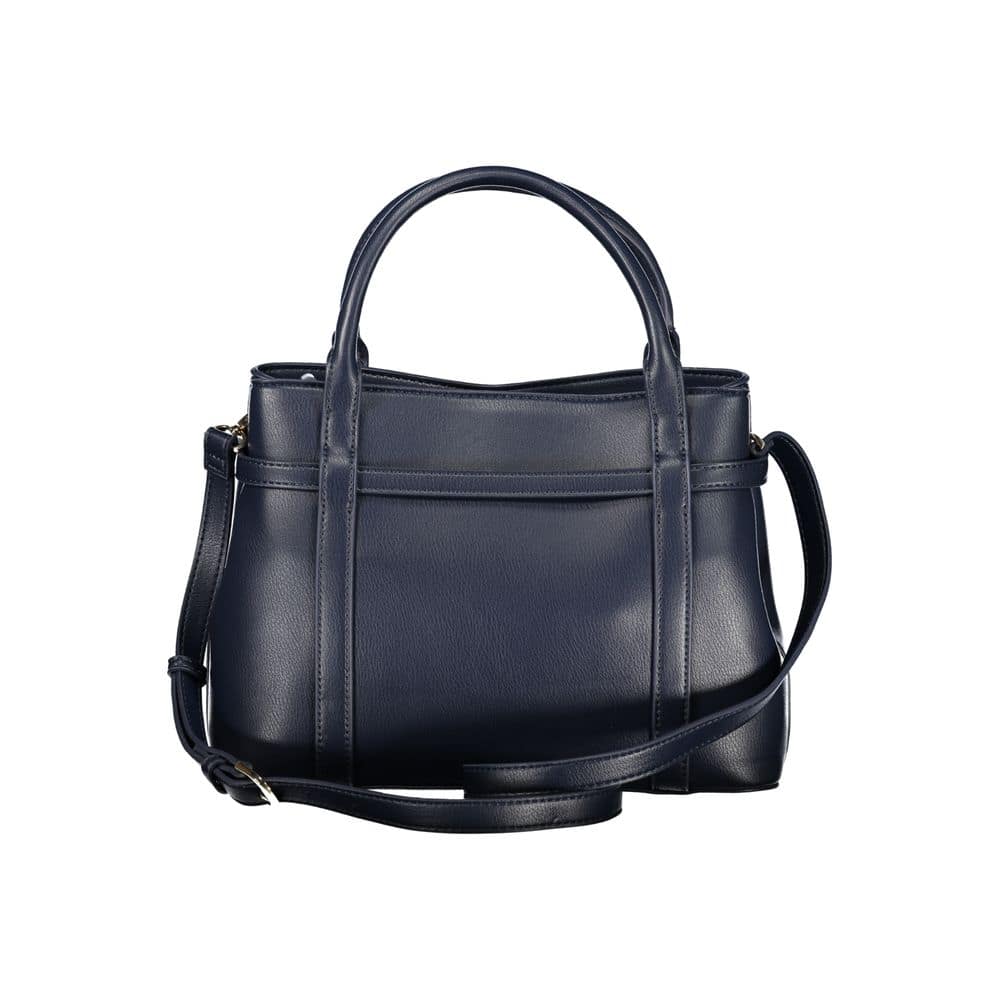 Mario Valentino Blu Polyurethane Woman Handbag - Image 2