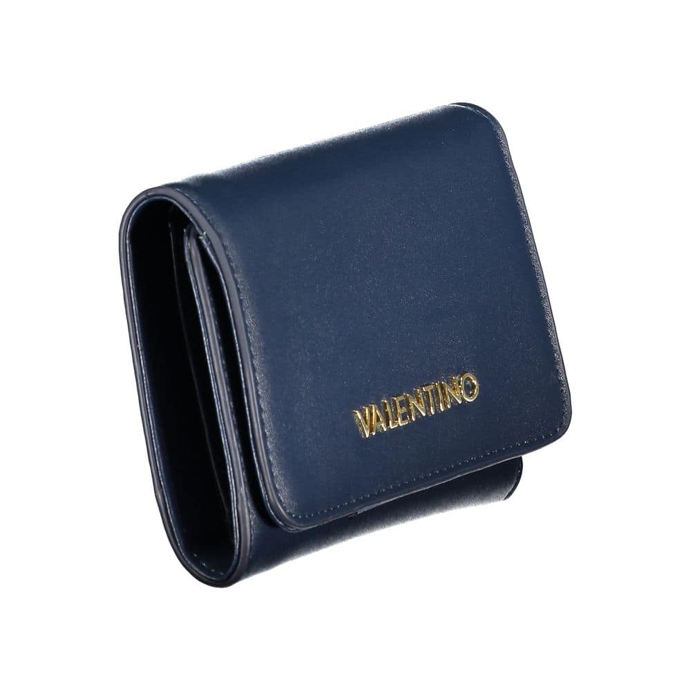 Mario Valentino Blu Poliuretano Women Wallet - Image 3