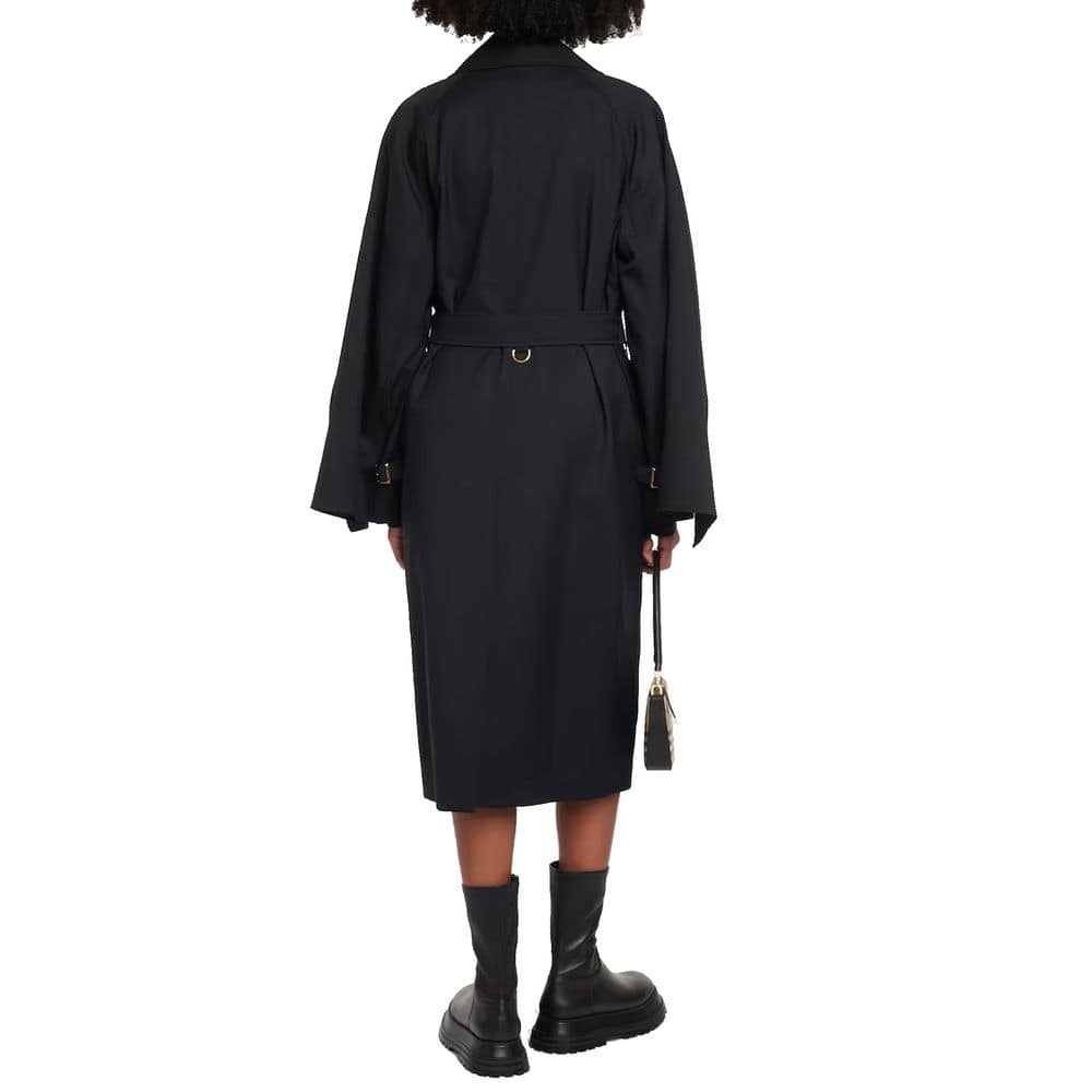 Burberry Black Polyester Coat - Image 3