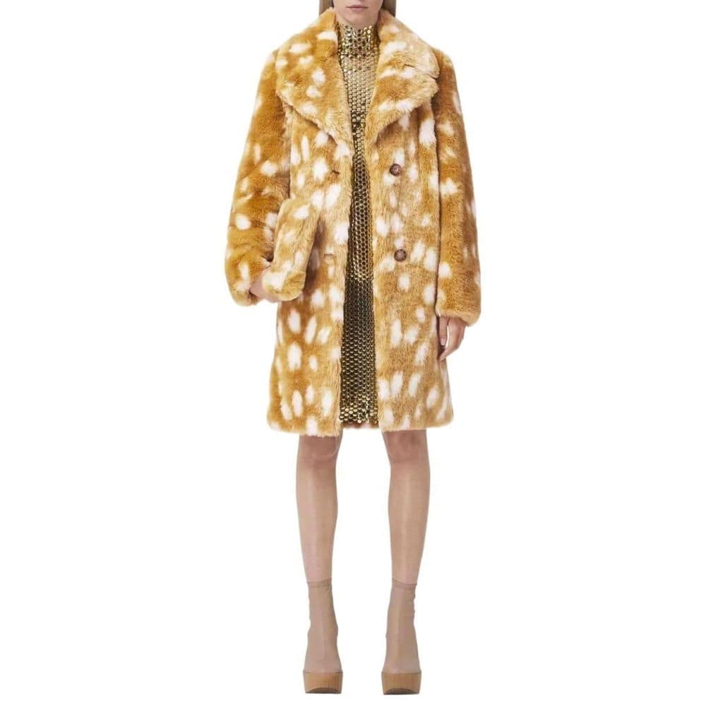 Burberry Beige Lambskin Coat - Image 2