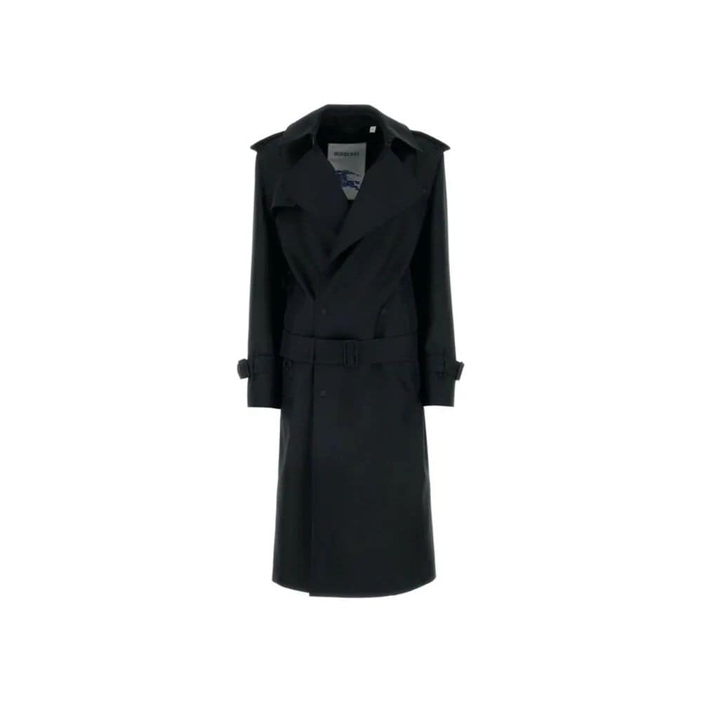 Burberry Black Polyester Coat