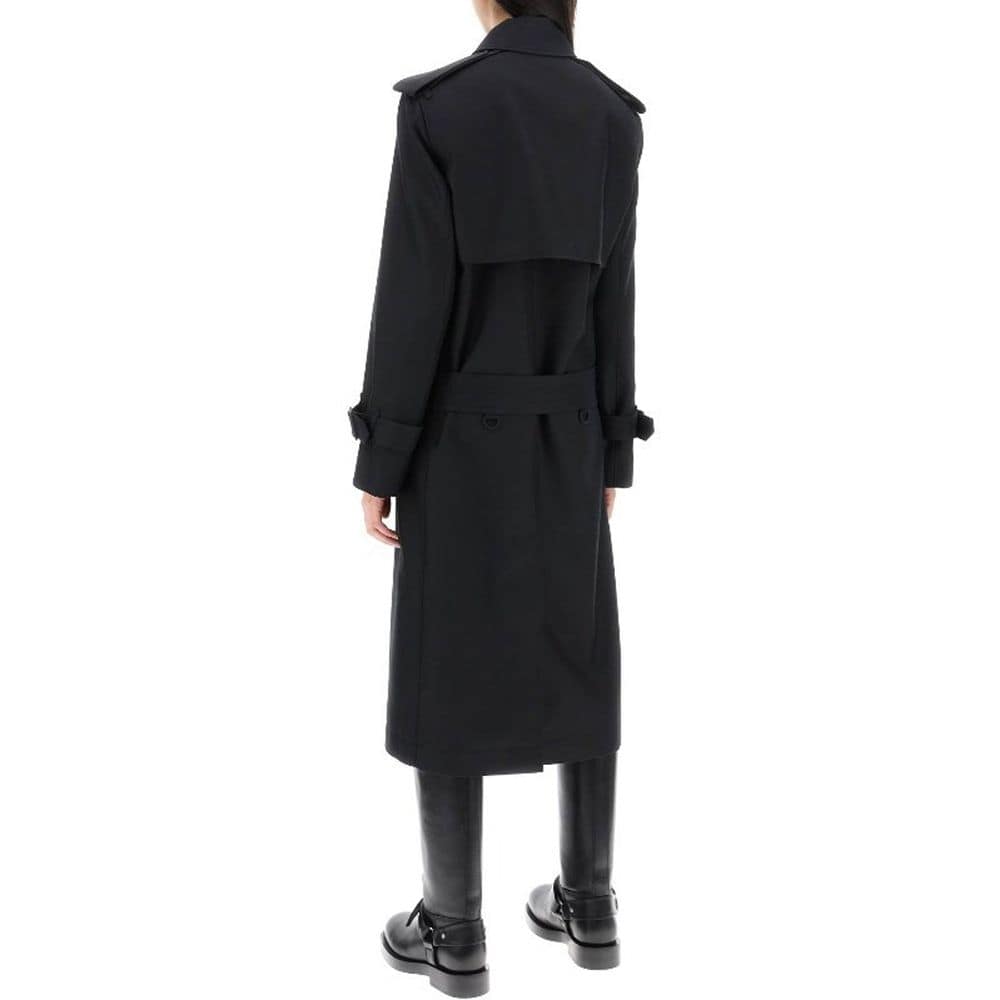 Burberry Black Polyester Coat - Image 3