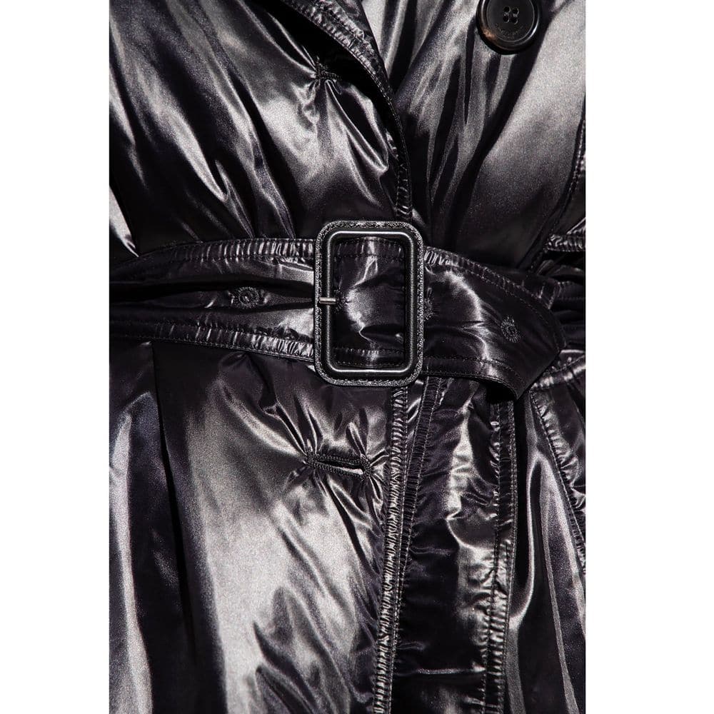 Saint Laurent Black Polyamide Coat - Image 4