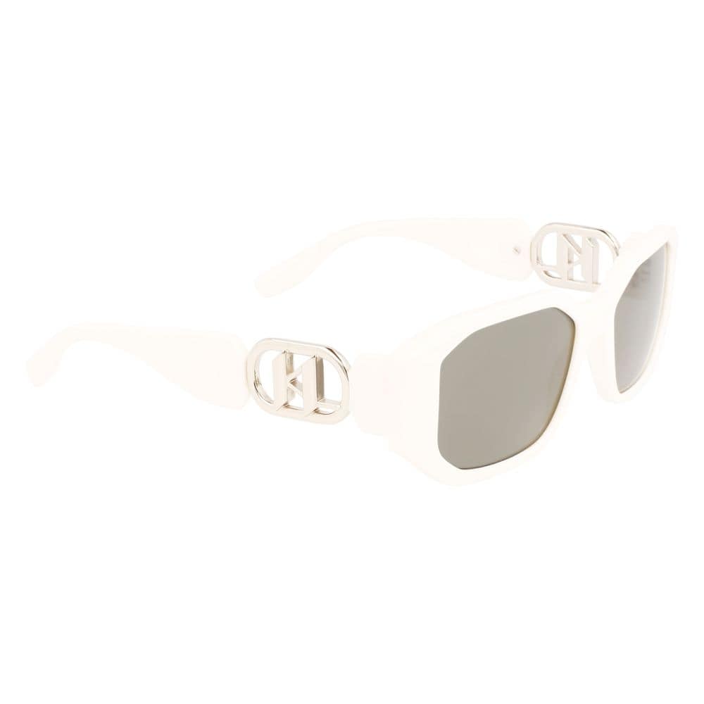 Karl Lagerfeld White Injected Sunglasses - Image 3