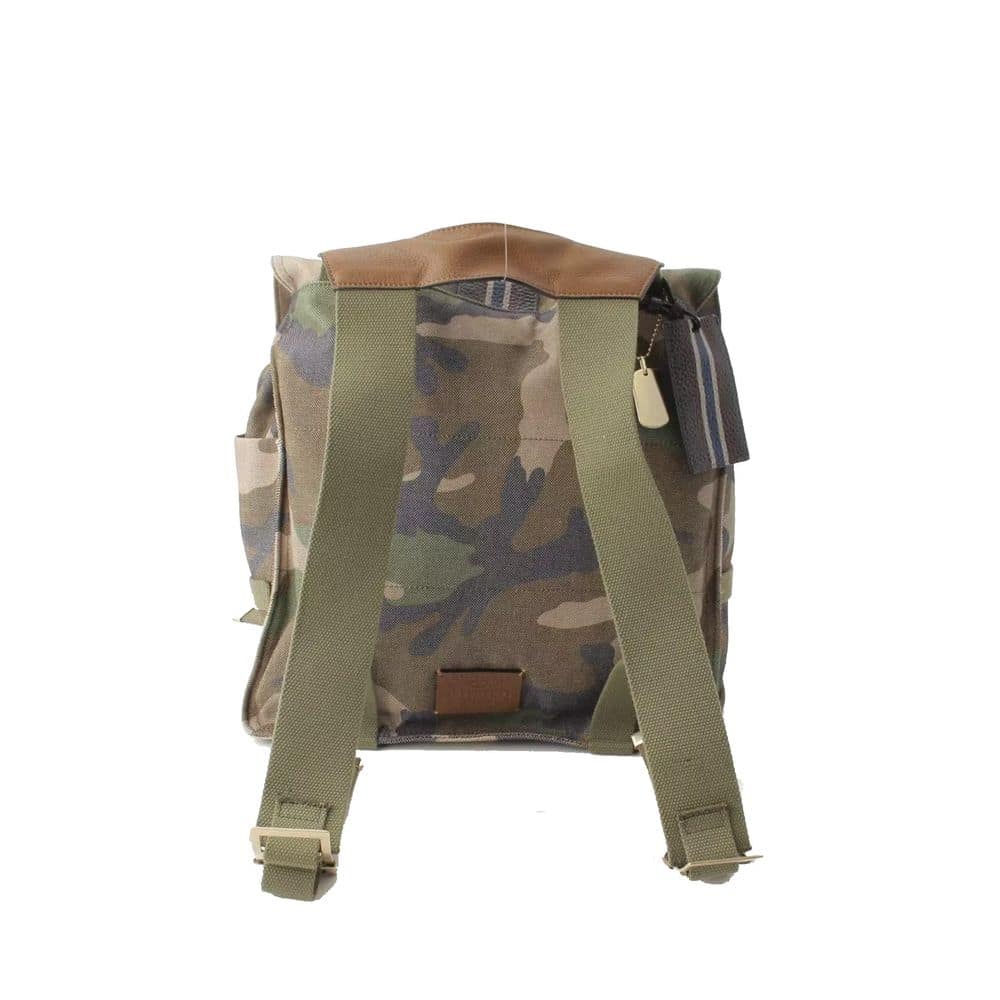 Valentino Bicolor Canvas Backpack - Image 2