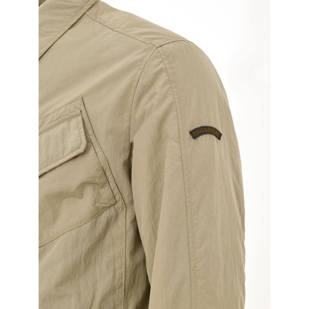 Paul & Shark Beige Polyester Coat - Image 3