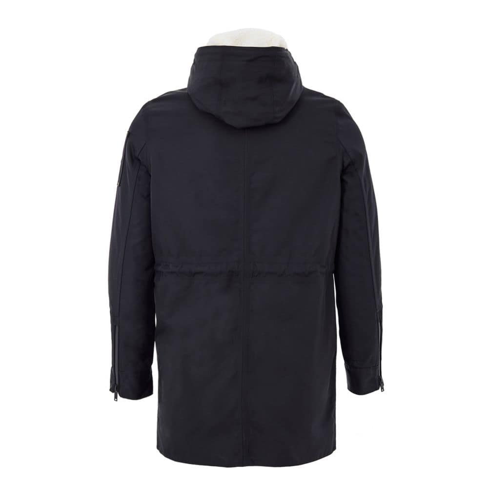 Moose Knuckles Blue Nylon Parka - Image 2