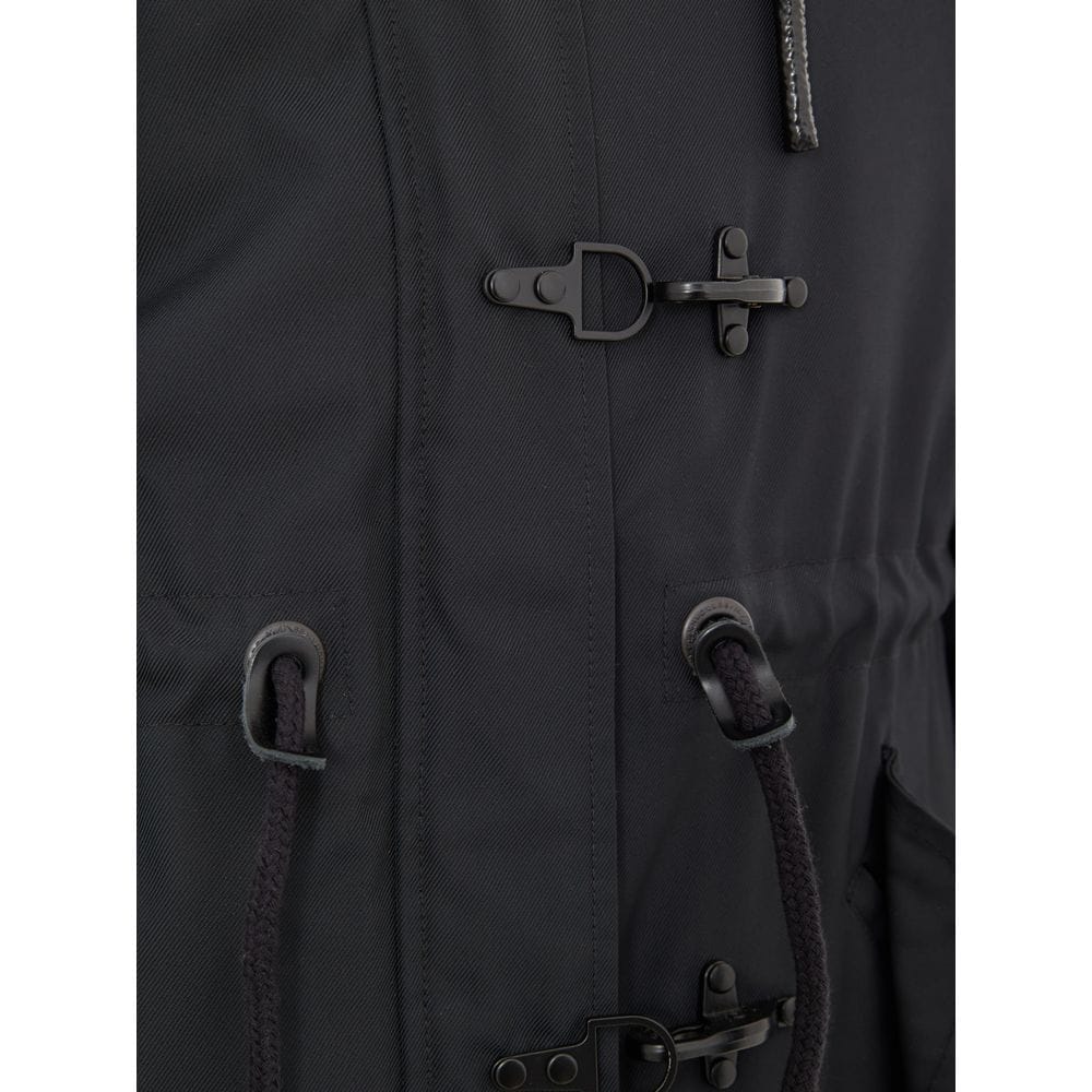 Moose Knuckles Blue Nylon Parka - Image 3