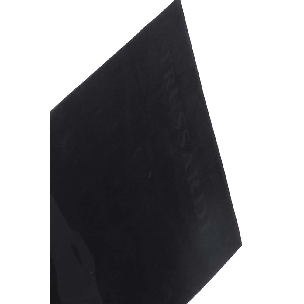 Trussardi Beachwear Black Cotton Men Beach Towel - Image 2