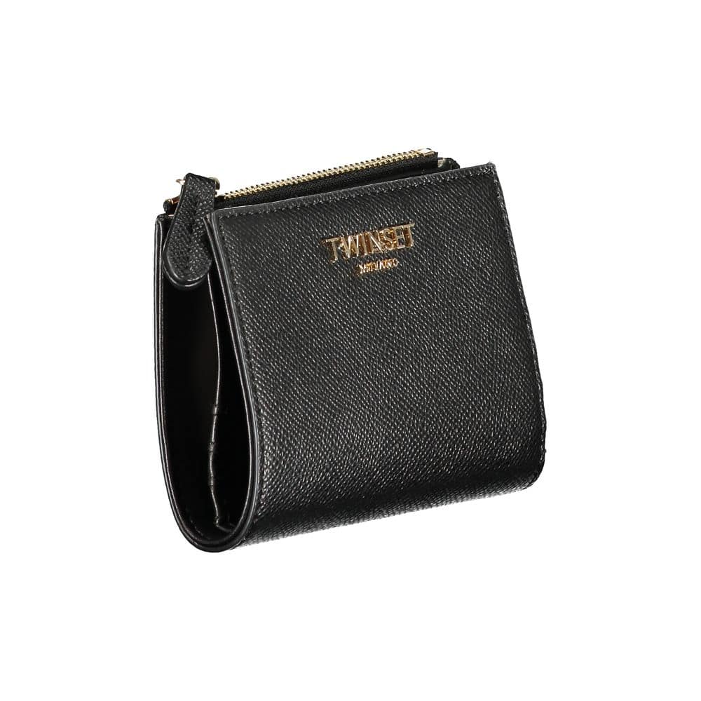 Twinset Black Polyurethane Women Wallet - Image 3