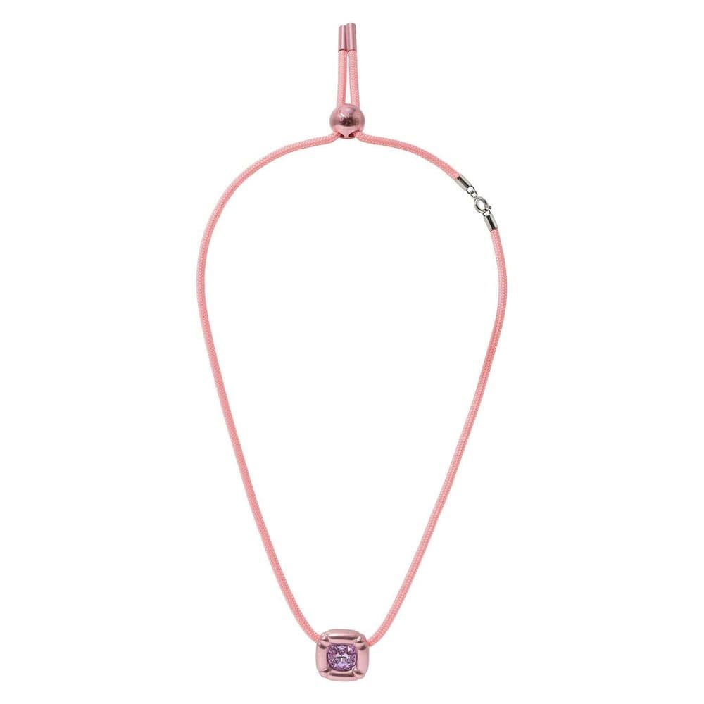 Swarovski Multicolor Fabric Necklace - Image 2