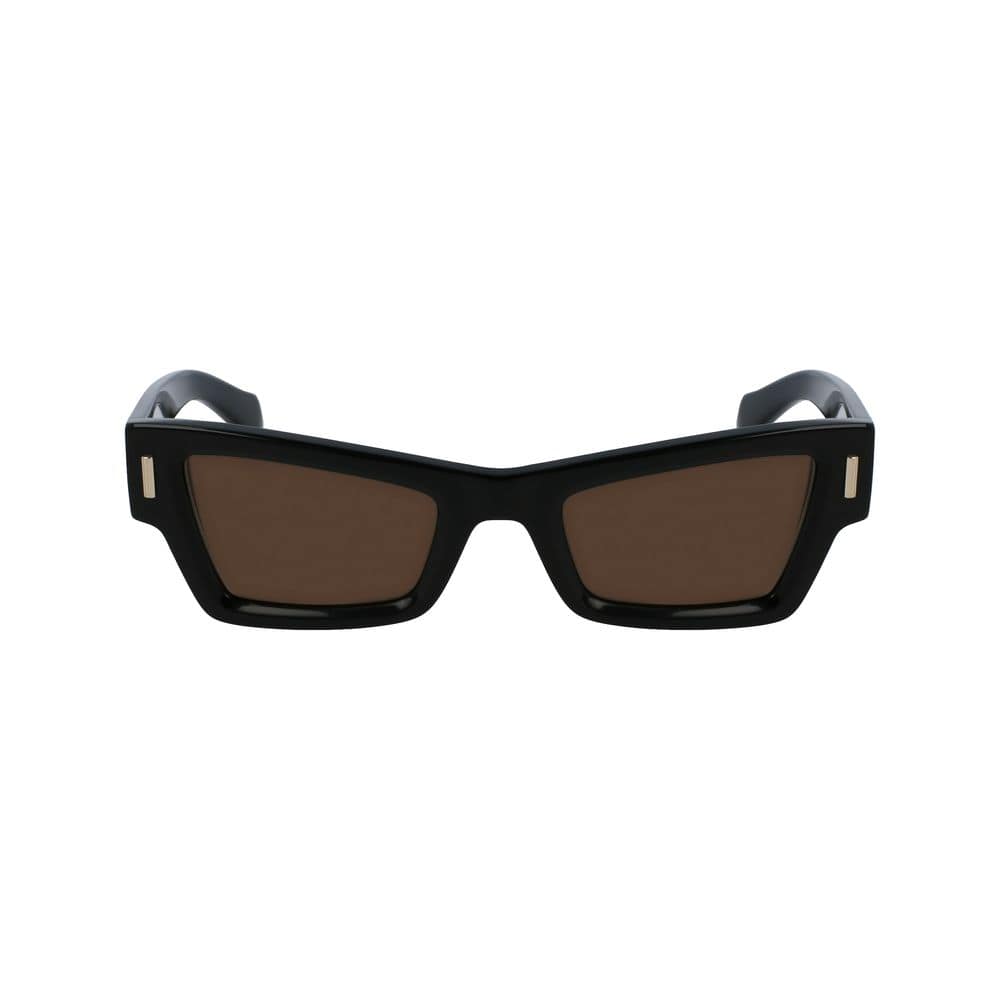 Ferragamo Black Acetate Sunglasses - Image 2