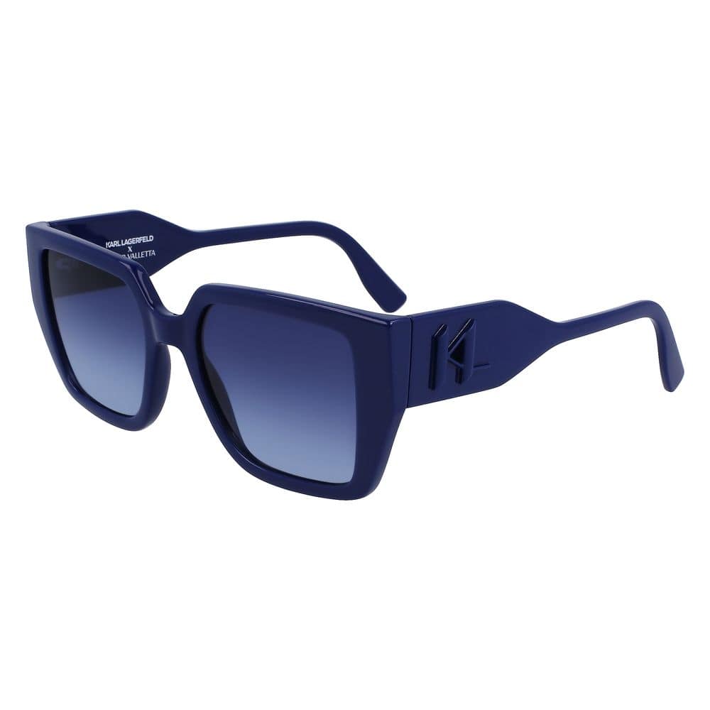 Karl Lagerfeld Blue Injected Sunglasses