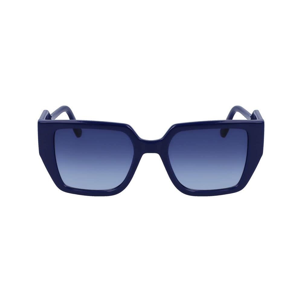 Karl Lagerfeld Blue Injected Sunglasses - Image 2