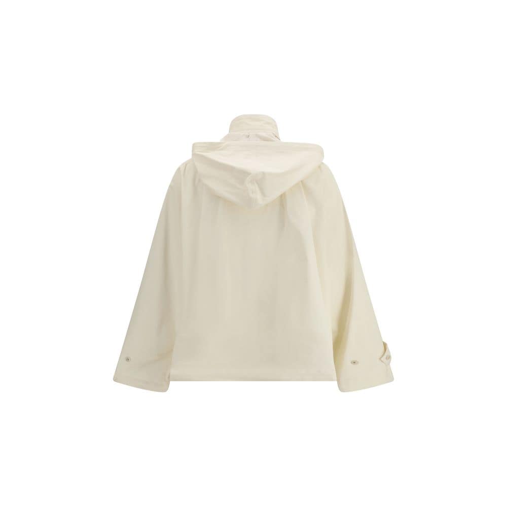 Fabiana Filippi Beige Cotton Rain Coat - Image 2