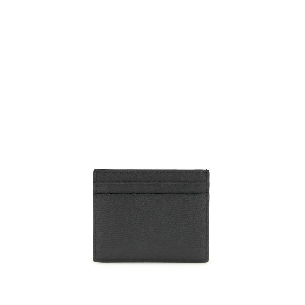 Valentino Garavani Black Calf Leather Bos Taurus Wallet - Image 2