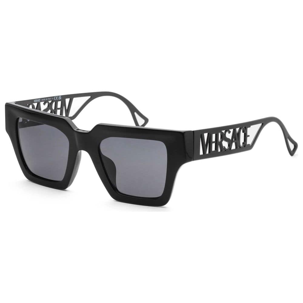 Versace Black Acetate Sunglasses