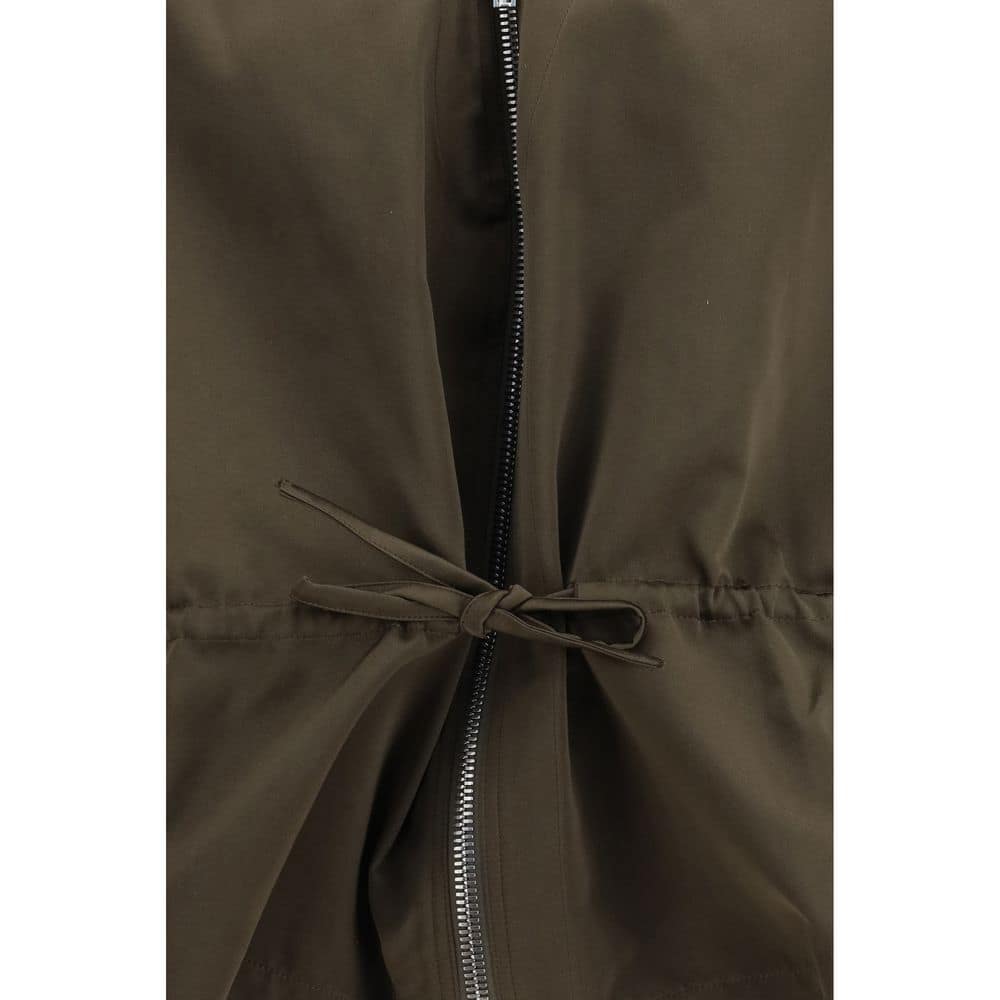 Rick Owens Brown Polyester Shell Jacket - Image 3
