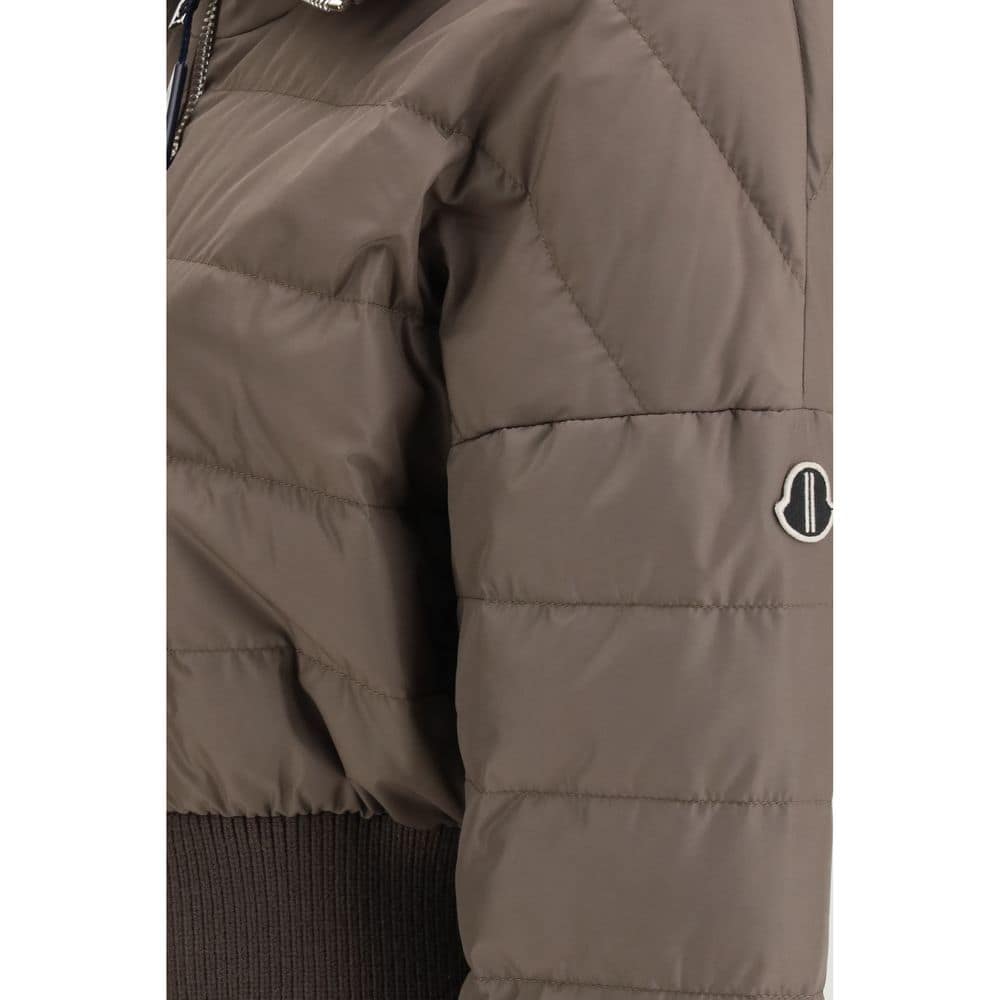 Moncler x Rick Owens Brown Polyester Coat - Image 3