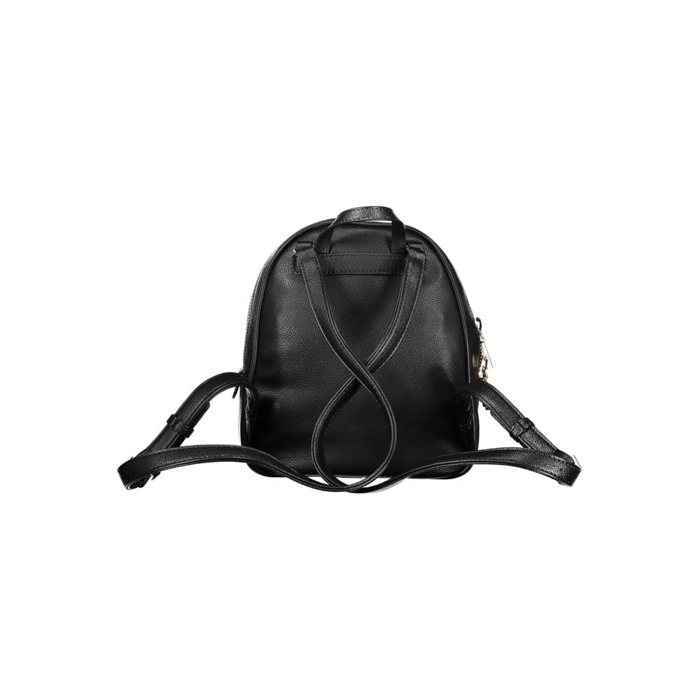 Guess Jeans Nero Poliuretano Women Backpack - Image 2