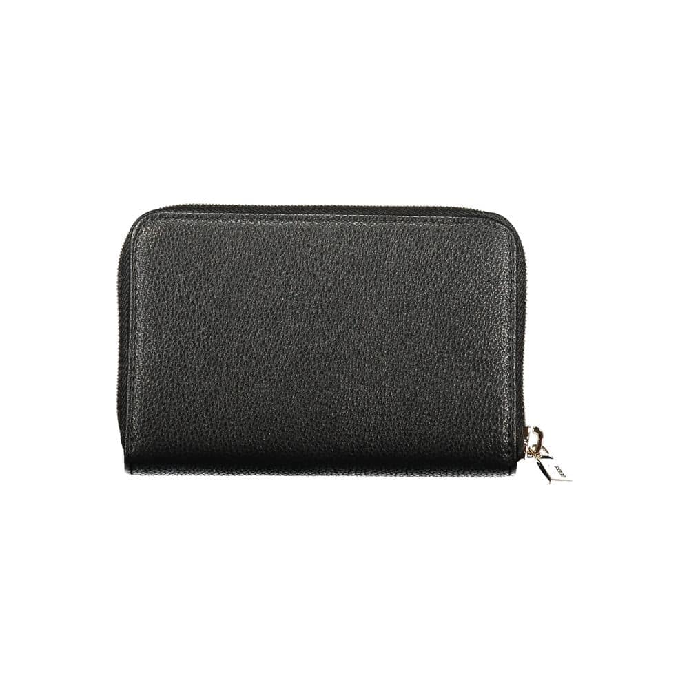 Guess Jeans Nero Poliuretano Women Wallet - Image 2