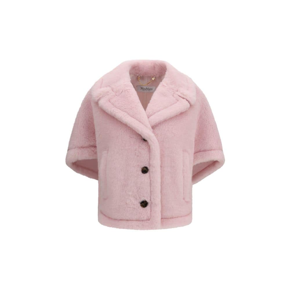 Max Mara Multicolor Alpaca Vicugna Pacos Coat