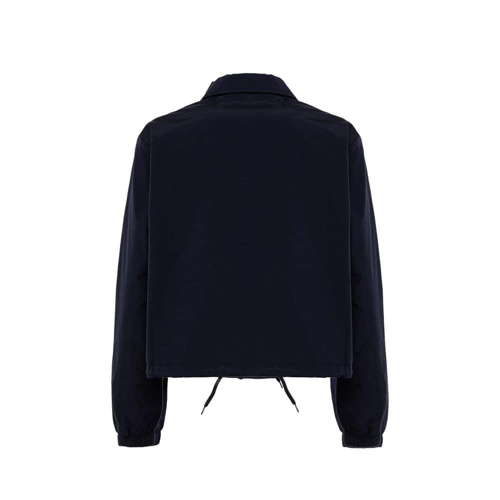 Autry Blue Polyester Shell Jacket - Image 2