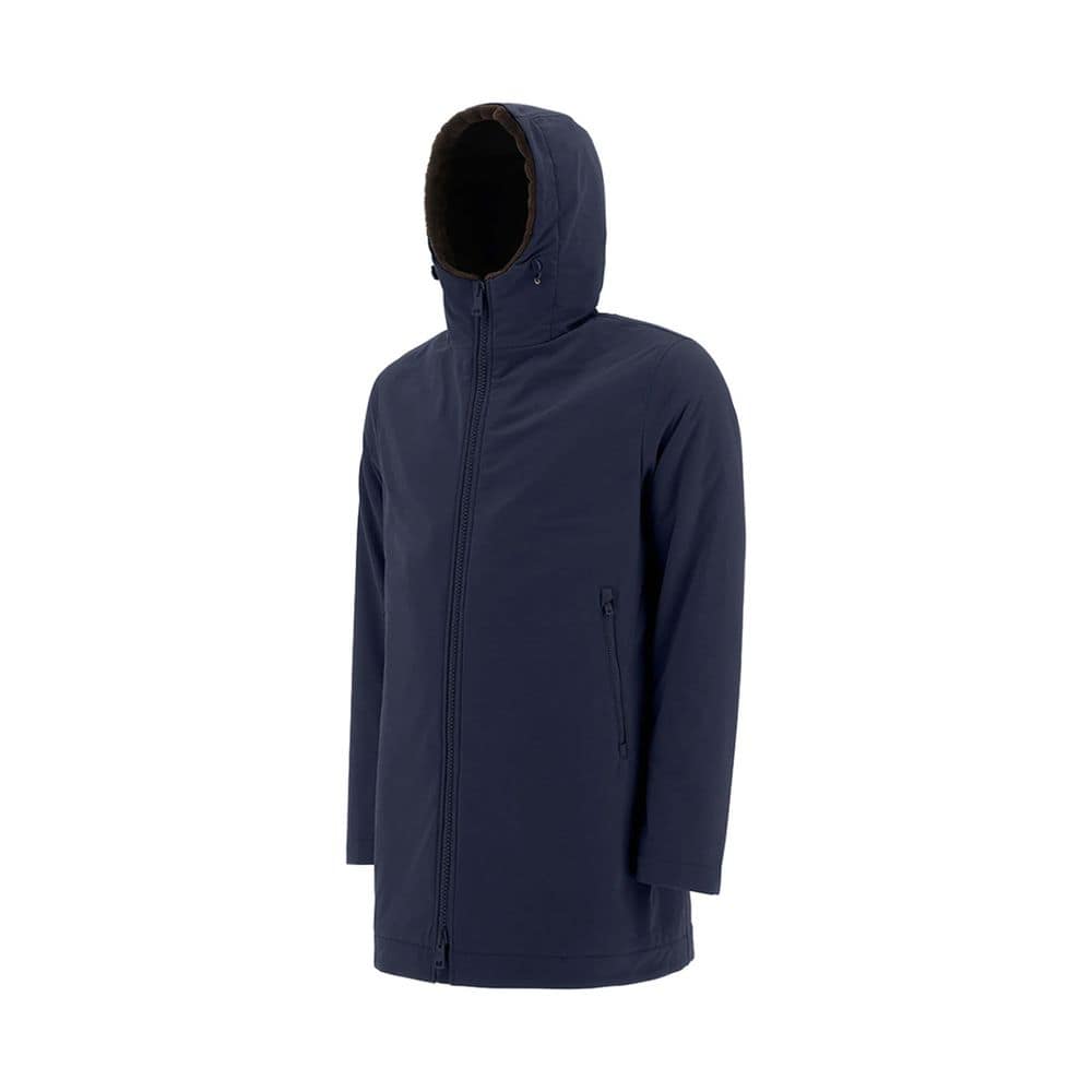 Herno Blue Polyamide Coat - Image 2