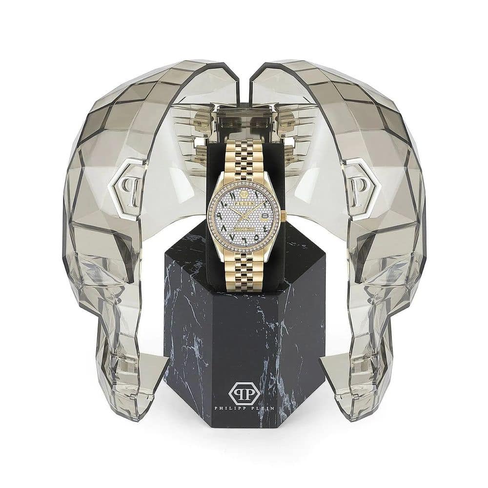 Philipp Plein Gold Stainless Steel Dress Watch - Image 3