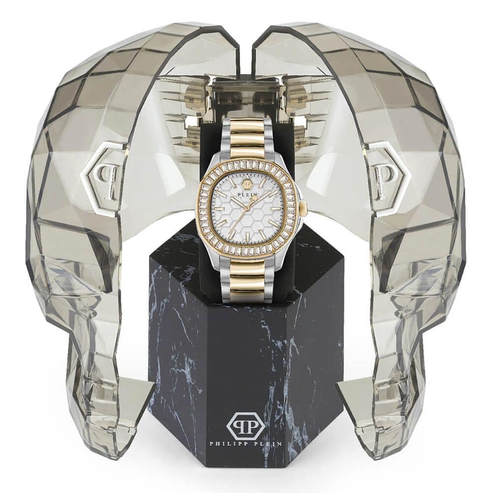 Philipp Plein Gold Stainless Steel Dress Watch - Image 3