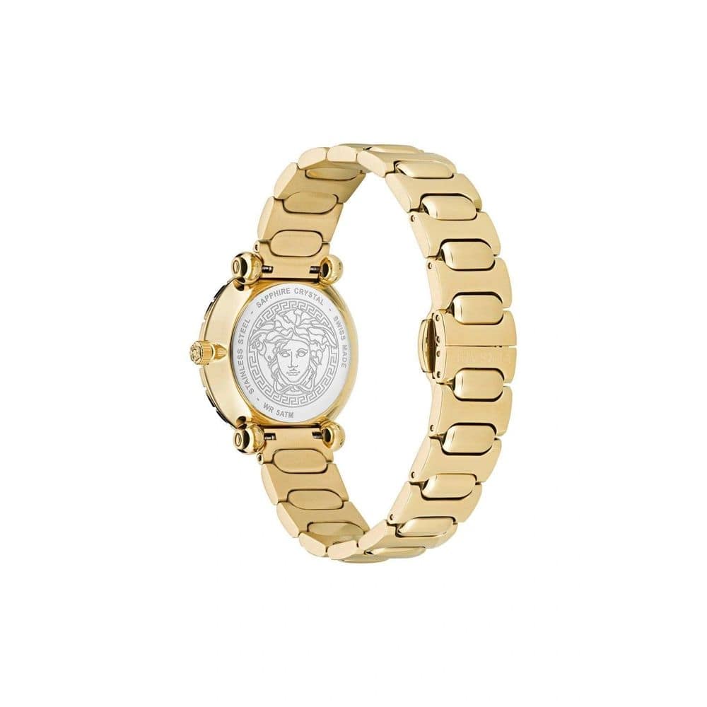 Versace Gold Stainless Steel Dress Watch - Image 2