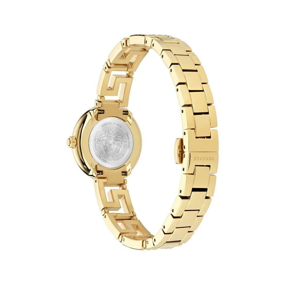 Versace Gold Stainless Steel Dress Watch - Image 2