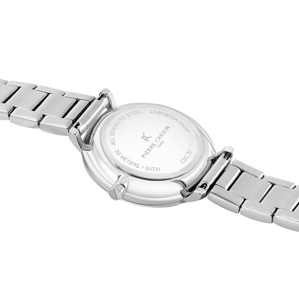 Pierre Cardin Multicolor Stainless Steel Dress Watch - Image 3