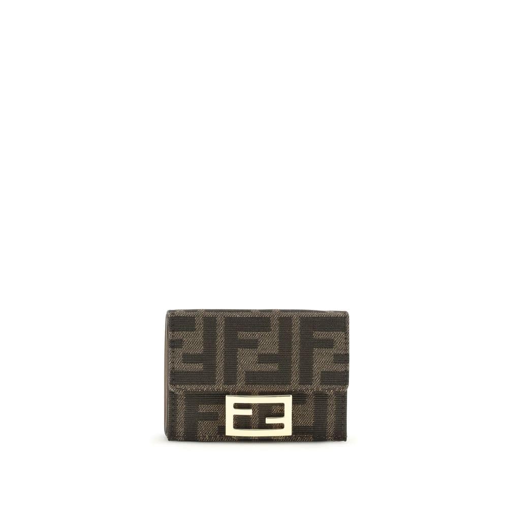 Fendi Brown Polyester Wallet