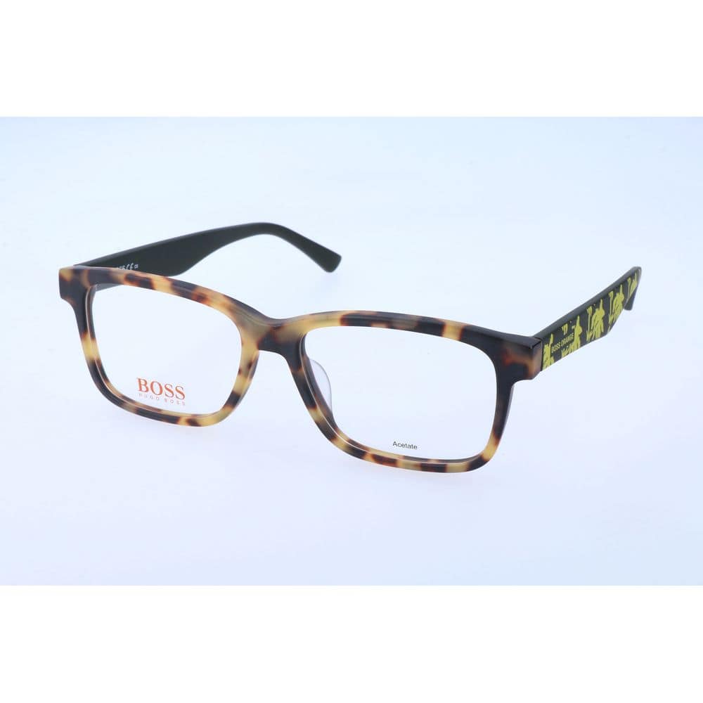 Hugo Boss Brown Acetate Glasses (Frames) - Image 2