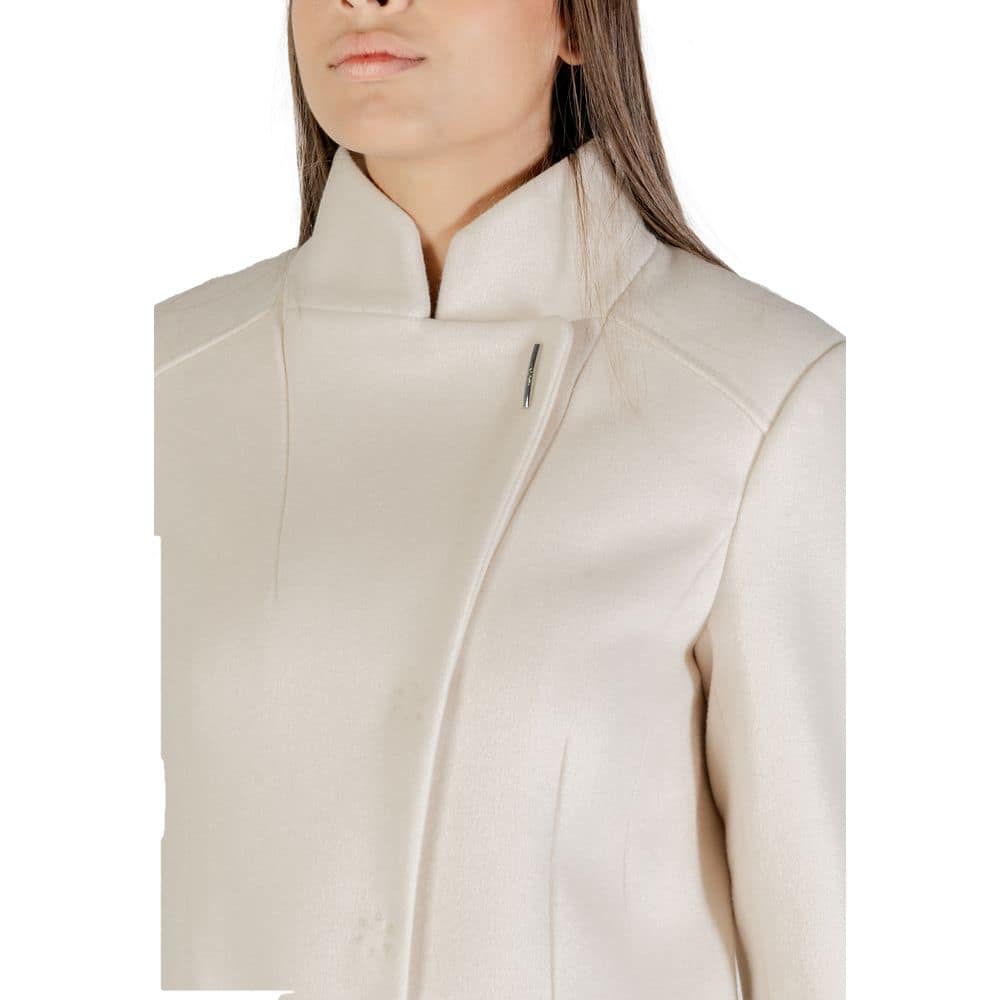 Liu Jo Cream Polyester Coat - Image 5