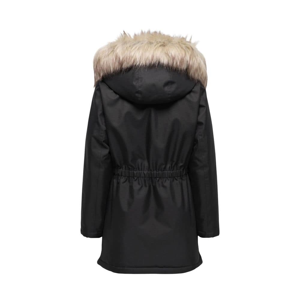 Only Black Recycled Polyester Parka - Image 4