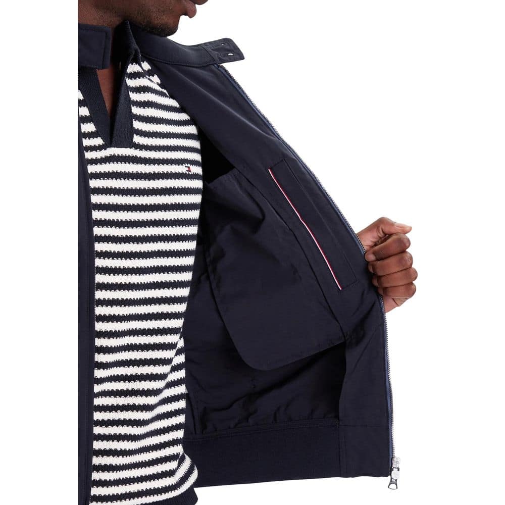 Tommy Hilfiger Blue Recycled Polyester Bomber - Image 4