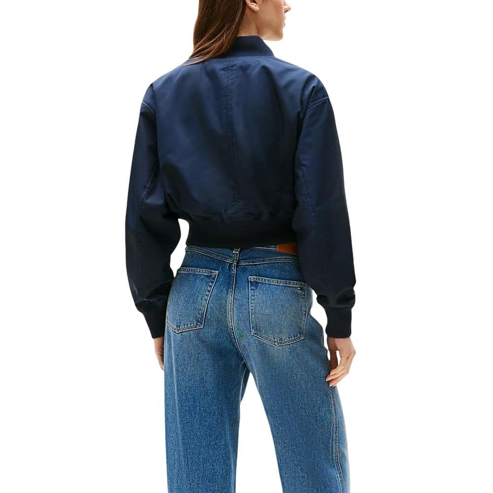 Tommy Hilfiger Blue Recycled Polyester Bomber - Image 2