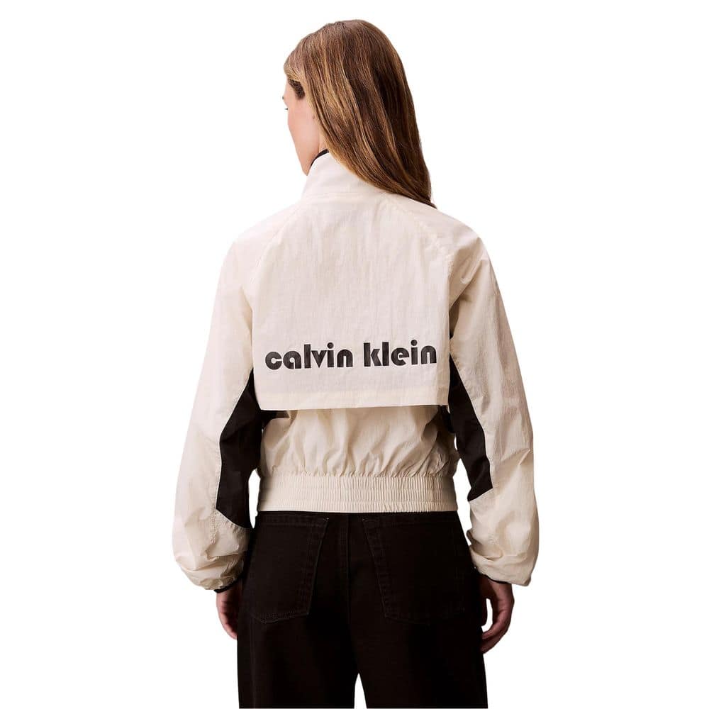 Calvin Klein Jeans White Polypropylene Shell Jacket - Image 2