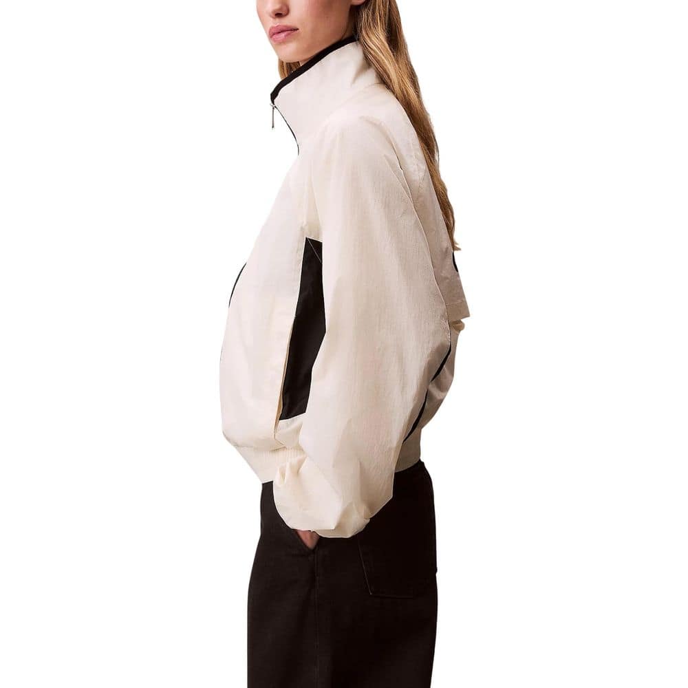Calvin Klein Jeans White Polypropylene Shell Jacket - Image 4