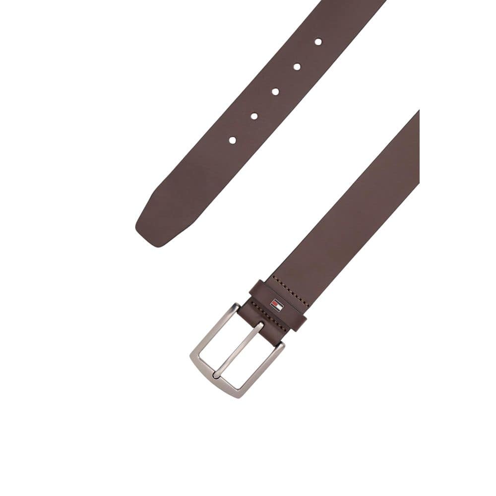 Tommy Hilfiger Brown Leather Regular Belt - Image 3