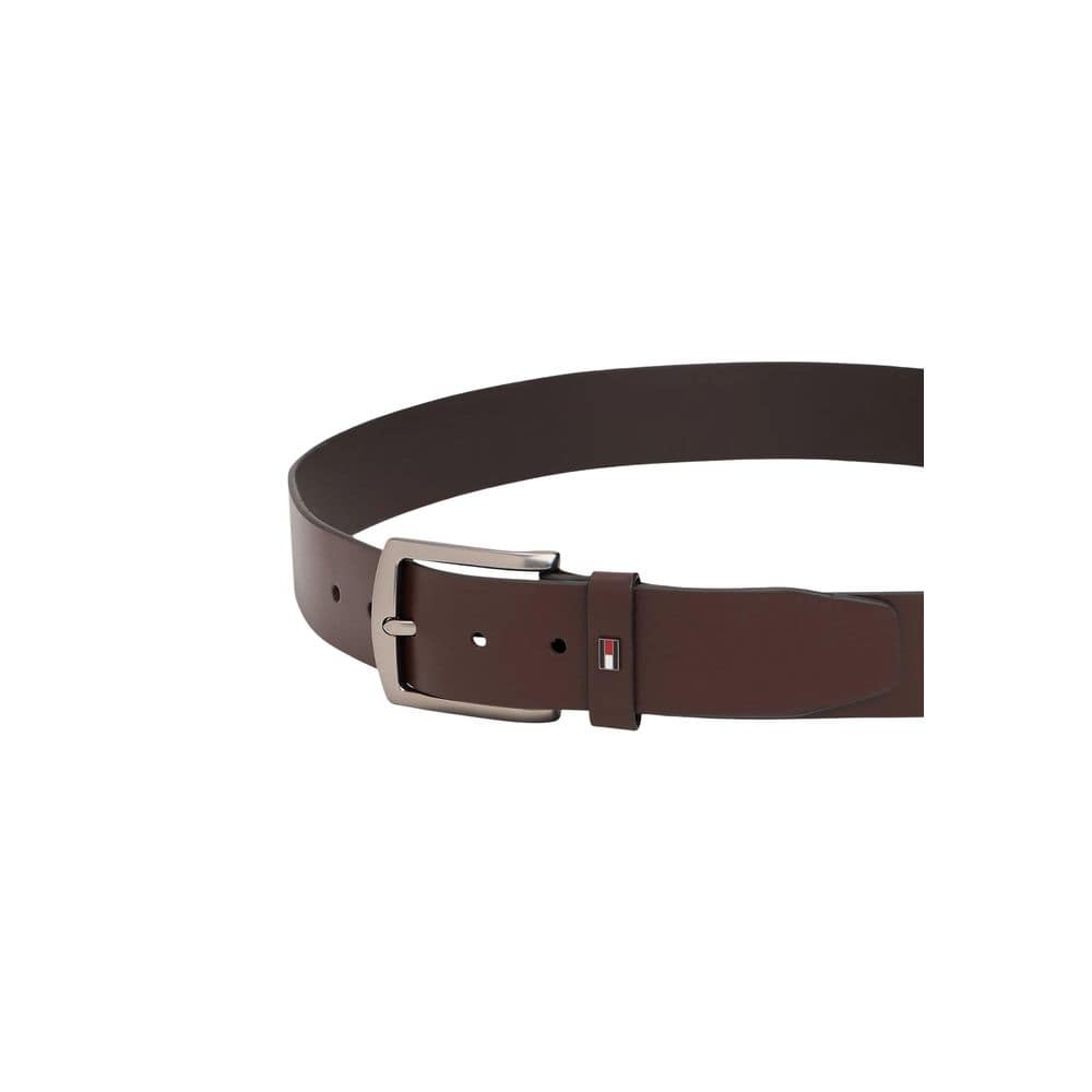 Tommy Hilfiger Brown Leather Regular Belt - Image 4