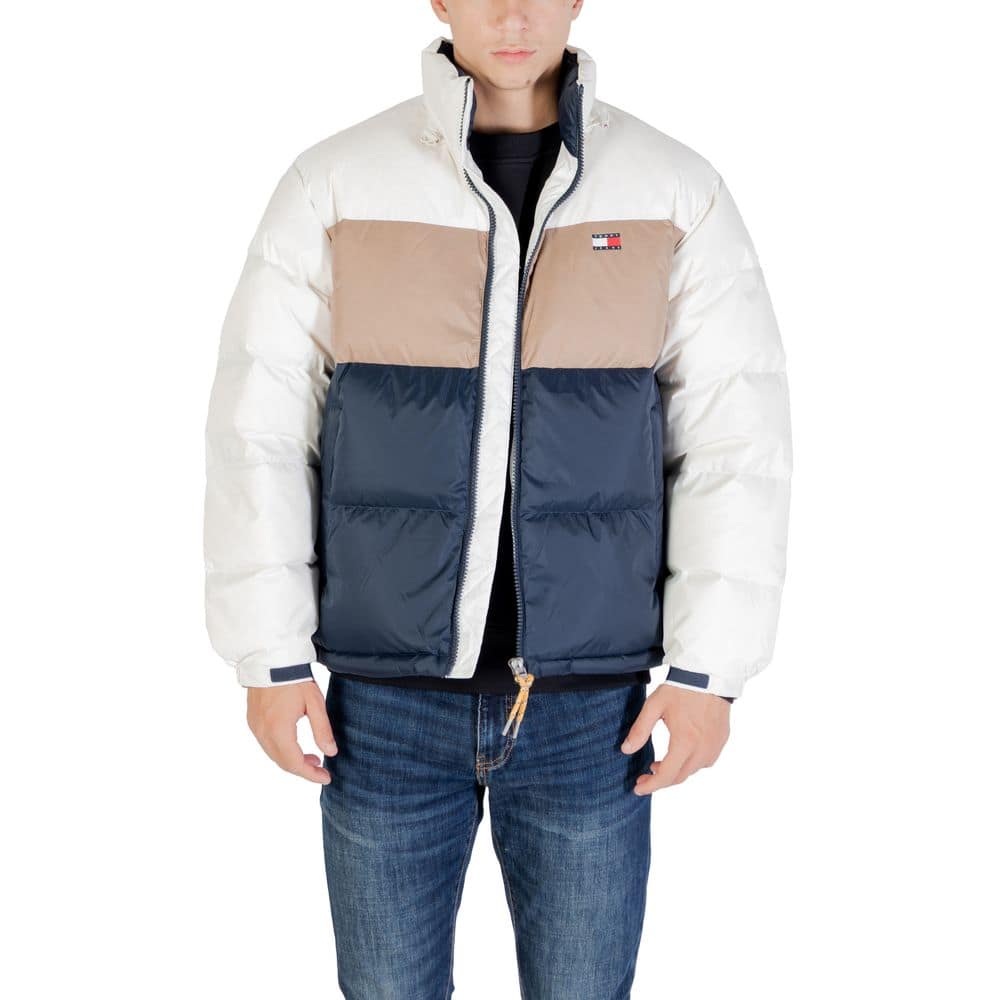 Tommy Hilfiger Jeans Cream Recycled Polyester Bomber - Image 4